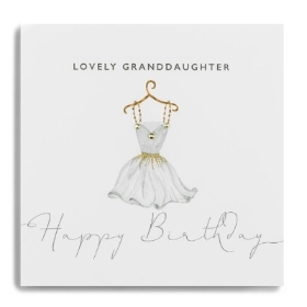 Lovely Granddaughter Happy Birthday Dress